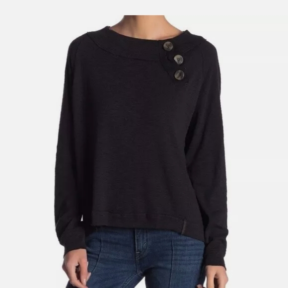 Free People Don't Forget Me Top Sz.XS Black - Picture 1 of 7